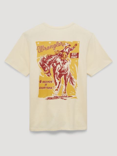 Мужские футболки Wrangler Everything 8 Seconds Relaxed Graphic T-Shirt