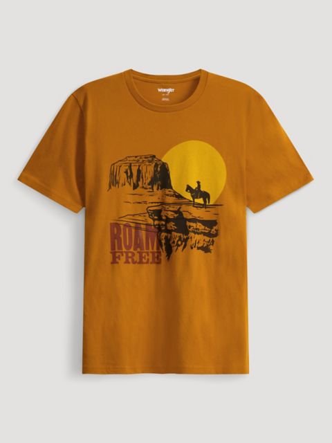 Мужские футболки Wrangler Roam Free Back Graphic T-Shirt