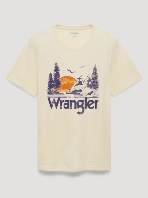 Мужские футболки Wrangler Mountain Sunset Graphic T-Shirt