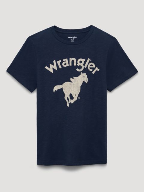 Женские футболки Wrangler Thundering Horse Reg Fit Graphic Tee