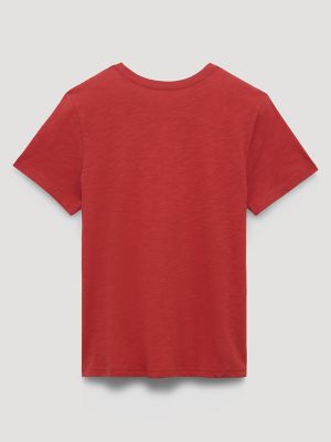 Thundering Horse Reg Fit Graphic Tee in Tandoori Spice