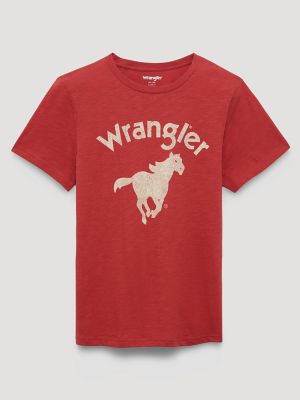 Thundering Horse Reg Fit Graphic Tee from Wrangler - $24.99