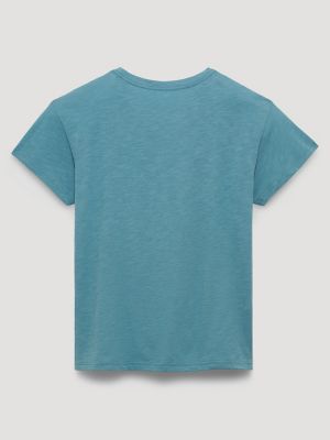 Diamond Jeans Retro Reg Graphic Tee in Smoke Blue alternative view