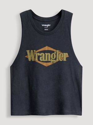 Wrangler Triangle Logo Crop Festival Tank from Wrangler - $24.99