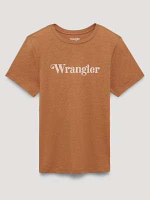 Curly Logo Reg Fit Graphic Tee from Wrangler - $24.99