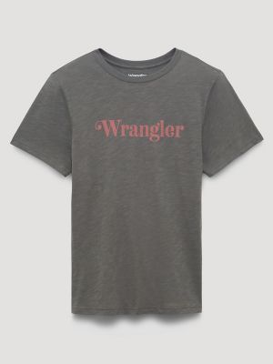 Curly Logo Reg Fit Graphic Tee from Wrangler - $24.99