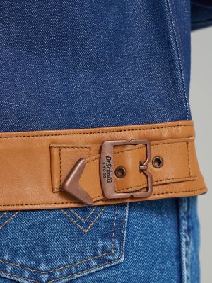 Dr. Scholl's x Wrangler Denim Leather Trim Jacket