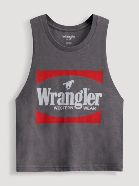 Женские футболки Wrangler Western Wear Crop Festival Tank