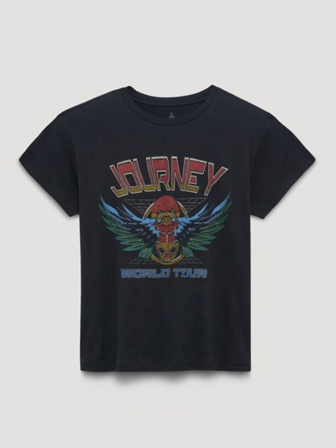 Женские футболки Wrangler Journey World Tour Retro Reg Graphic Tee