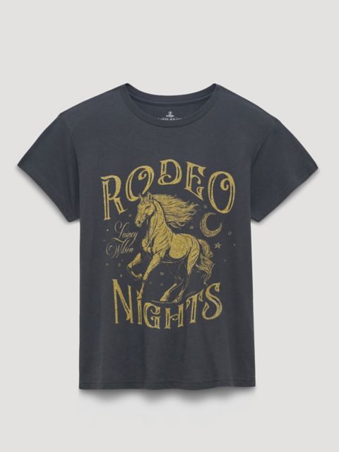 Женские футболки Wrangler Lainey Wilson Rodeo Nights Retro Reg Graphic Tee