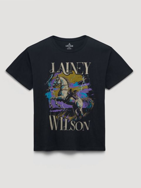 Женские футболки Wrangler Lainey Wilson Thunderstorm Oversized Graphic Tee