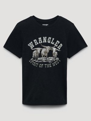 Steer Spirit Reg Fit Graphic Tee from Wrangler - $24.99