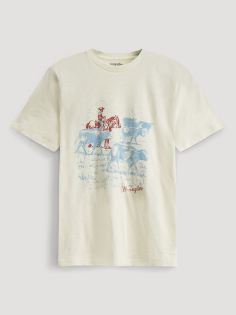 Женские футболки Wrangler On the Range Reg Fit Graphic Tee