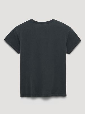 Lainey Wilson Repeater Retro Reg Graphic Tee in Black Mineral Wash alternative view
