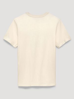 Waylon Jennings Flags Graphic T-Shirt in Marshmallow