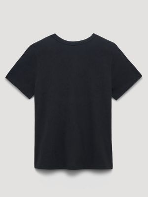 Fender Stratocaster Reg Fit Graphic Tee in Washed Black