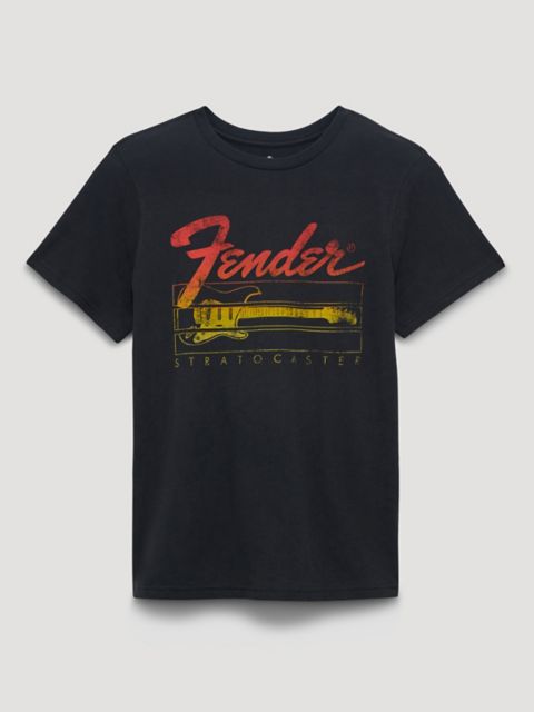 Женские футболки Wrangler Fender Stratocaster Reg Fit Graphic Tee
