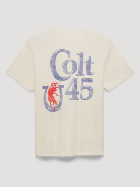 Мужские футболки Wrangler Colt 45 Horseshoe Back Graphic T-Shirt