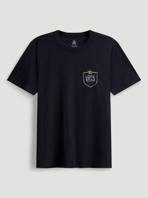 Lone Star Texas Beer Back Graphic T-Shirt