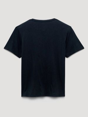 George Strait Snaps Graphic T-Shirt in Jet Black alternative view