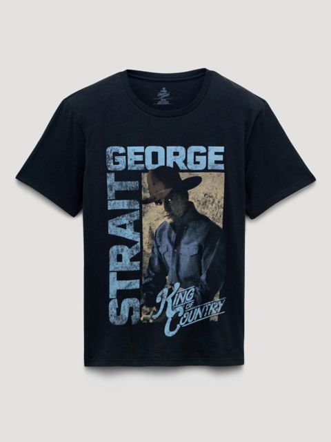 Мужские футболки Wrangler George Strait Snaps Graphic T-Shirt