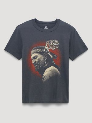 Willie Nelson Profile Graphic T-Shirt from Wrangler - $39.99