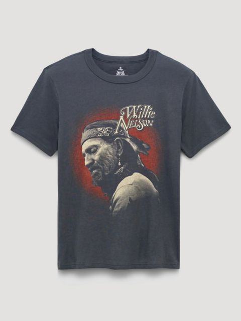Мужские футболки Wrangler Willie Nelson Profile Graphic T-Shirt