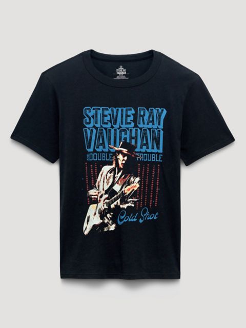 Мужские футболки Wrangler Stevie Ray Vaughan Cold Short Graphic T-Shirt