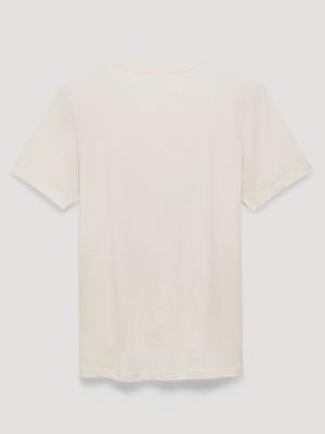 Fender Lightning Graphic T-Shirt in Marshmallow