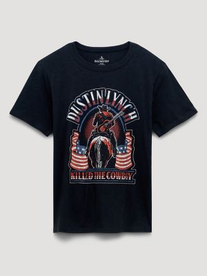 Dustin Lynch Cowboy Graphic T-Shirt from Wrangler - $39.99