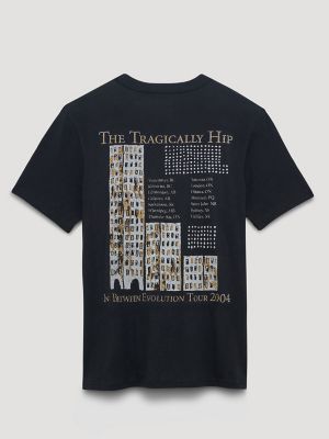Tragically Hip In Between Graphic T-Shirt in Washed Black alternative view