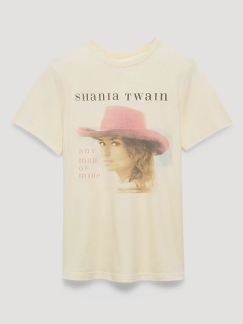 Женские футболки Wrangler Shania Twain Man of Mine Reg Fit Graphic Tee