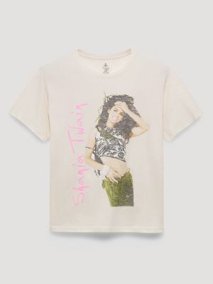 Shania Twain Tour Girlfriend Dual Graphic Tee from Wrangler - $39.99