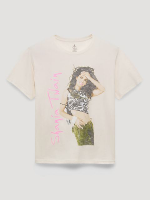 Женские футболки Wrangler Shania Twain Tour Girlfriend Dual Graphic Tee