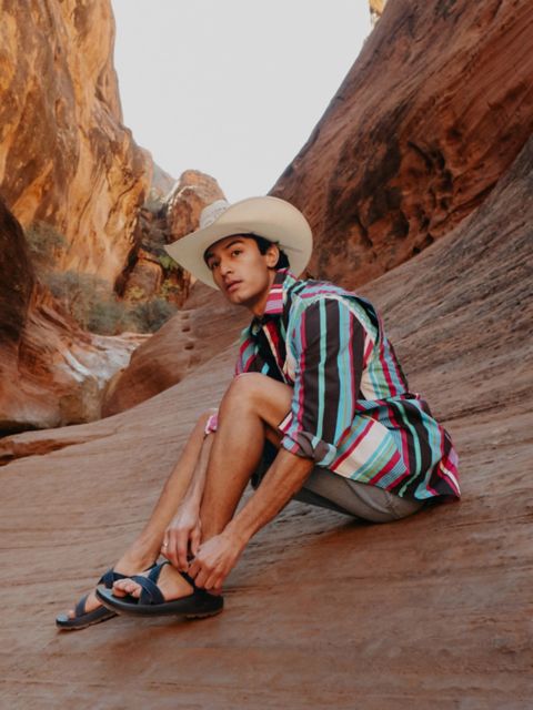 Мужские рубашки Wrangler Chaco x Wrangler Brushpopper Outdoor Performance Shirt