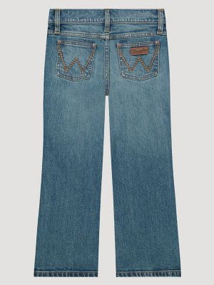 Toddler Boy's Wrangler Retro&reg; Slim Boot Jean (1-3T) in Wes