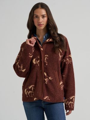 Women's Hay Away Big Sky Sherpa Snap Jacket