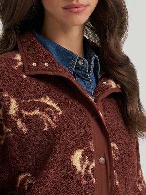 Women's Hay Away Big Sky Sherpa Snap Jacket