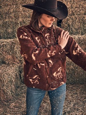 Women's Hay Away Big Sky Sherpa Snap Jacket