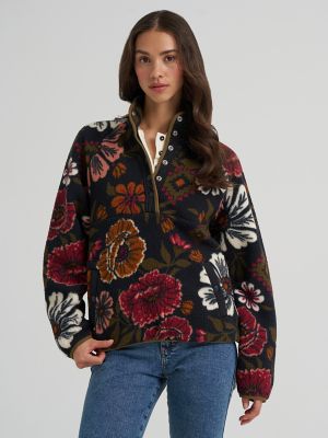 Women's Wrangler Big Sky Sherpa Snap Pullover