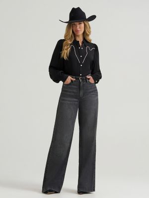 Women's Wrangler Party Western Snap Shirt
