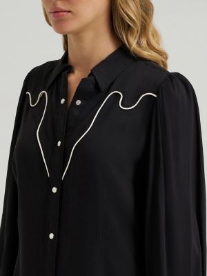 Women's Wrangler Party Western Snap Shirt