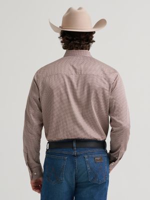 Men's Cody Johnson One Pocket Button Down Shirt in Waterline Speckle