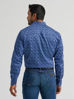 Men's Cody Johnson One Pocket Button Down Shirt in Bluebonnet alternative view 2
