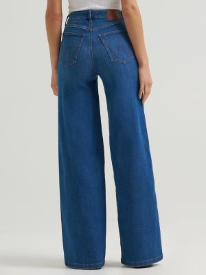 Women's Wrangler BESPOKE Wide Leg Jean in Vienna
