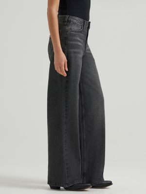 Women's Wrangler Retro&reg; Bailey High Rise Wide Leg Jean in Harper
