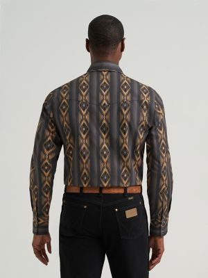 Men's Checotah&reg; Long Sleeve Western Snap Printed Shirt in Canyon Ridge