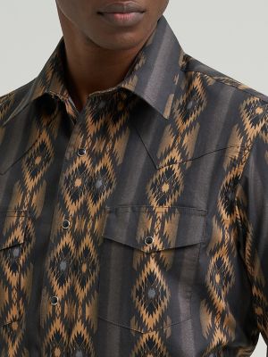Men's Checotah&reg; Long Sleeve Western Snap Printed Shirt in Canyon Ridge
