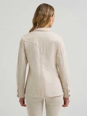 Women's Wrangler Western Pinstripe Blazer