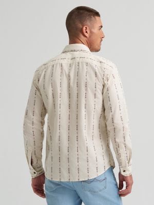 Men's Novelty Stripe Shirt in Southwest Stripe